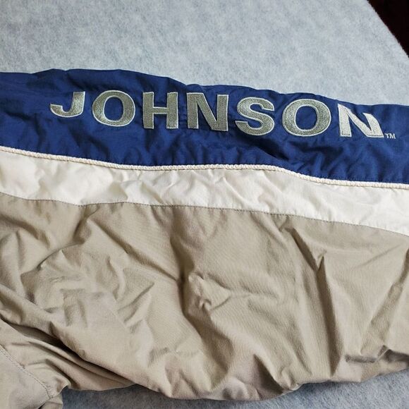 Vtg Nascar Jacket Mens 2XL Tan Chase Authenics Jimmie Johnson #48 Racing - Picture 5 of 12